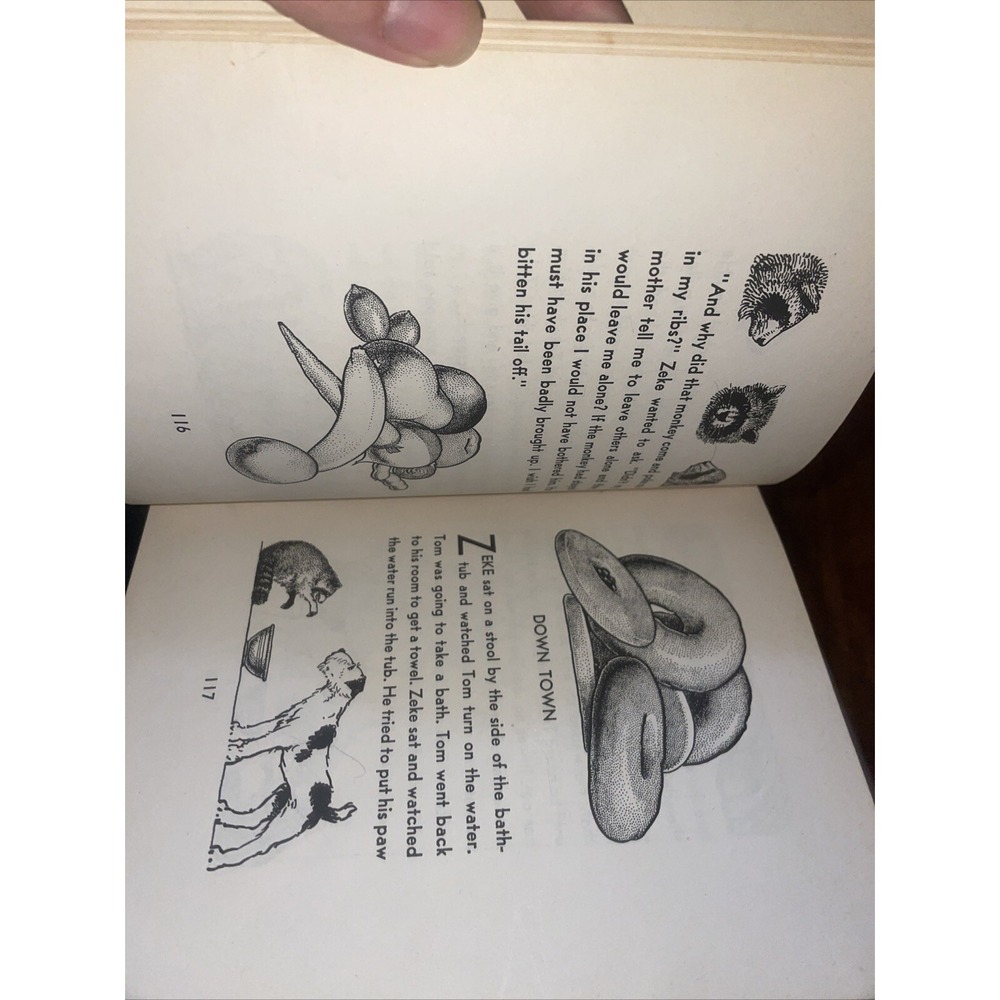 Zeke‎ The Raccoon By Rhea Wells Published 1938 - Picture 8 of 10
